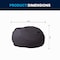 Flash Furniture Bean Bag Chair, Gray Back, 42 in W 42" L 19" H DG-BEAN-LARGE-SOLID-GY-GG - alternate 8